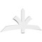 Ekena Millwork Davenport Architectural Grade PVC Gable Bracket, 84"W x 31 1/2"H x 2"D x 6"F, 9/12 Pitch GBP084X32X0206DAV00 - alternate 1